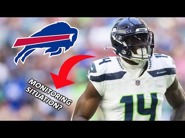 Buffalo Bills are repotedly "monitoring" the DK Metcalf availability | Is a trade in the works?