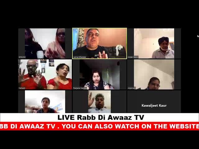 LIVE Church Meeting Every Saturday With Pastor Jaimal Bhandal, RABB DI AWAAZ TV