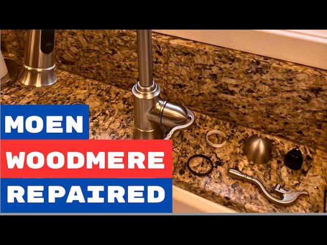 MOEN WOODMERE KITCHEN FAUCET CARTRIDGE INSTALLED