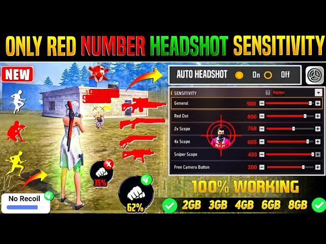 Free Fire Headshot Setting After Ob49 Update 2025Best Sensitivity Settings ️| Sensitivity Setting