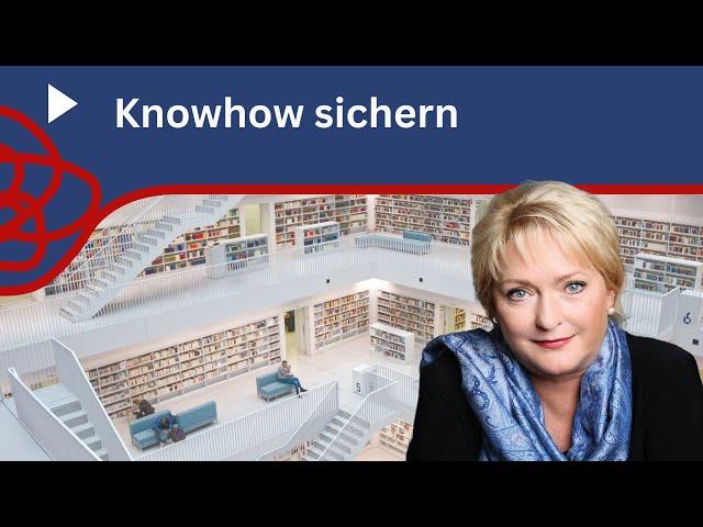 Mitarbeiter- & Projekt-Know-How im Unternehmen sichern