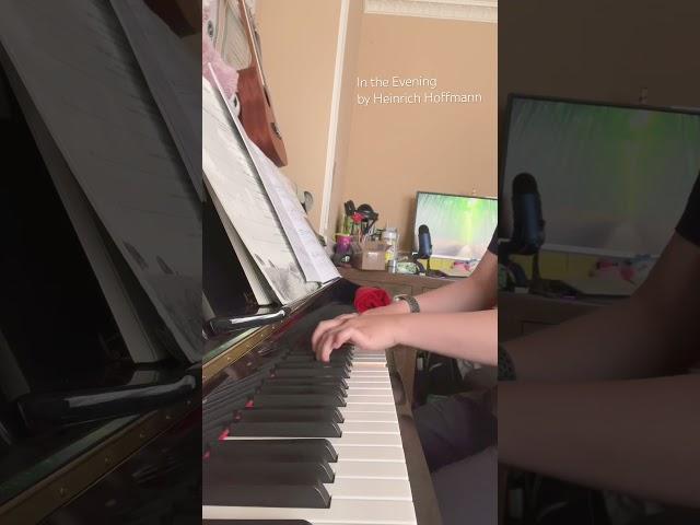 In the Evening by Heinrich Hoffmann on piano from RCM 8 Etudes