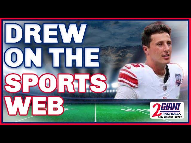 Giants Crumble Against Bucs: Drew from 2 Giants Goofballs Joins The Sports Web