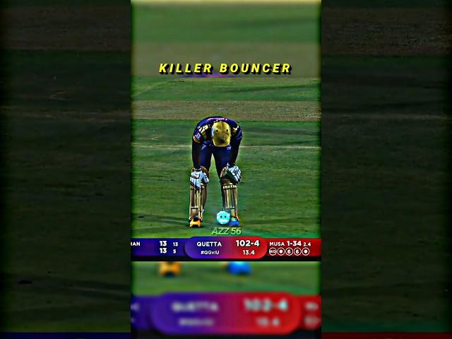 KILLER BOUNCER  #cricket #shorts