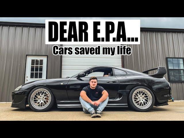 Dear EPA, cars saved my life...please don't take them away from us