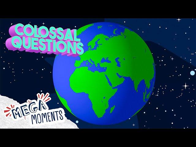 10 Facts about Earth for Kids  | Colossal Questions | Mega Moments