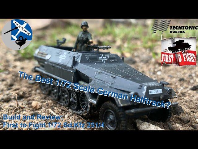 First To Fight 1/72 Scale Sd.Kfz 251/4 Ausf A - The German Early WW2 Halftrack.