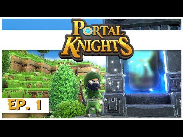 Portal Knights - Ep. 1 - The Slime Ranger! - Let's Play Portal Knights Gameplay