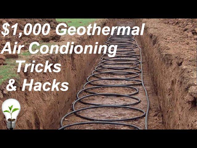 Geothermal Cooling Tricks and Hacks