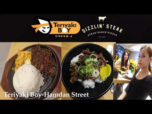 Teriyaki Boy- Hamdan Street Abu Dhabi || Cheann Vlogs