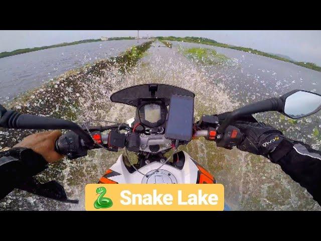 Bike Survived at Broken Bridge | Ktm Duke