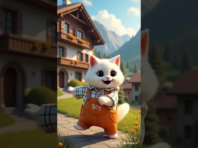 Cutest & Funniest Kitten Dance Ever!  Tiny Paws, Big Moves!