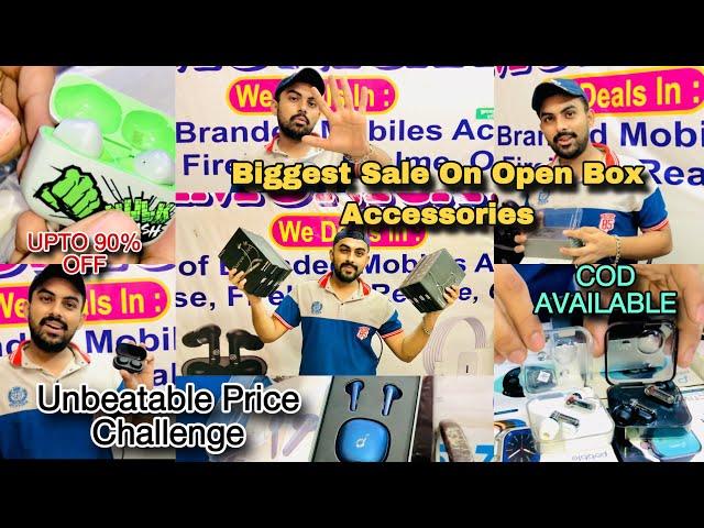Open Box Accessories | 90 % OFF |100% Original | Branded Earbuds Rs. 299 | Fardeen Communication