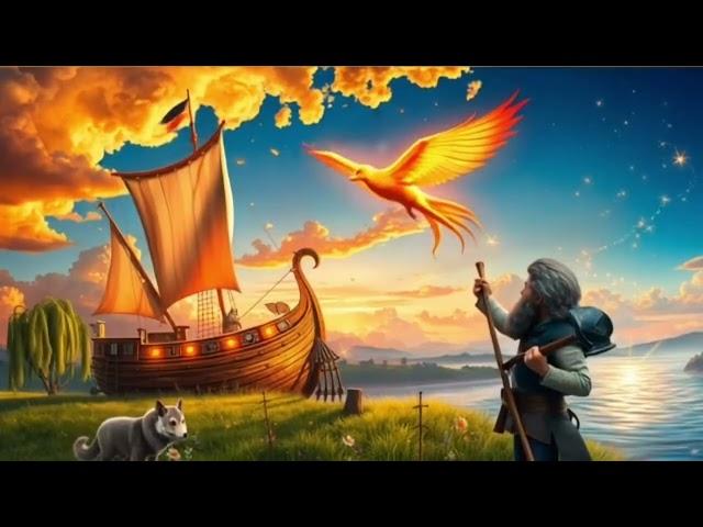 Сказка о Чудаке и Корабле с Крыльями 🪽 #фэнтези #аудиосказки #летучийкорабль #чудак #поисксчастья