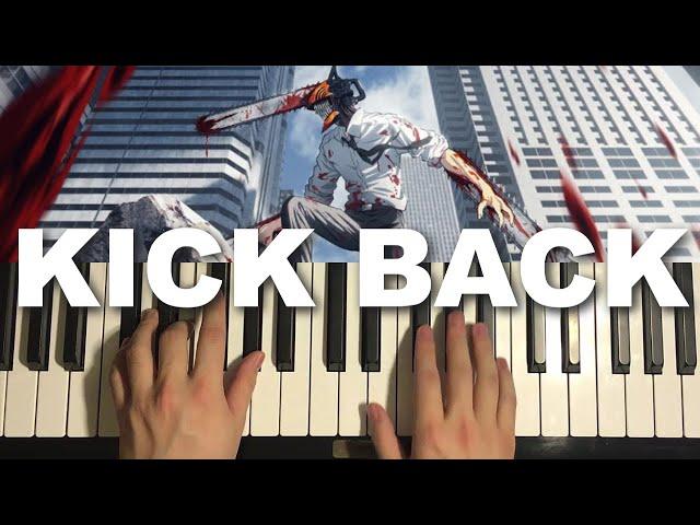 Chainsaw Man OP - Kick Back (Piano Tutorial Lesson)