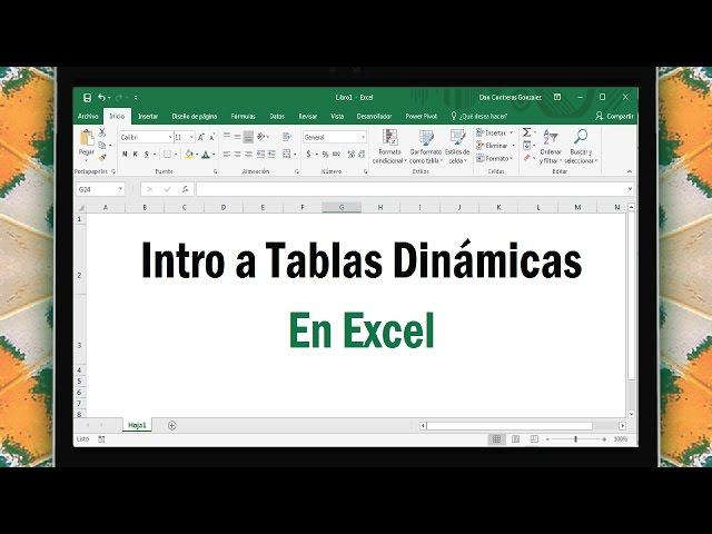 Curso de Excel de Básico a Avanzado- 6/14 - Intro a Tablas Dinámicas