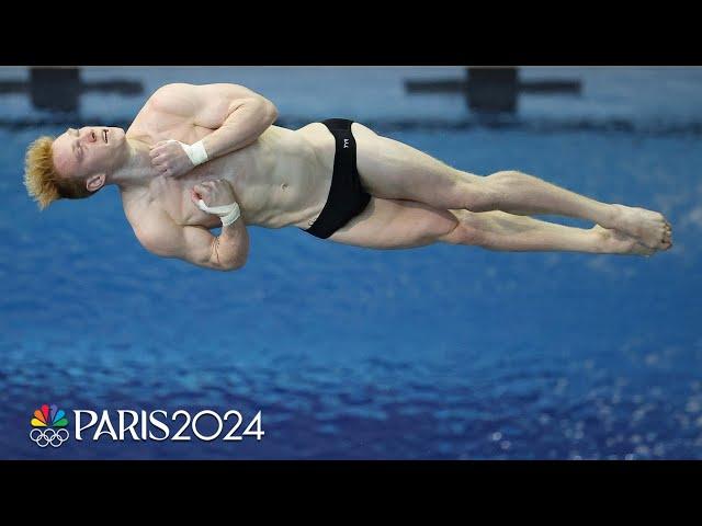 Andrew Capobianco wins men's 3m springboard final, clinches Paris berth | NBC Sports