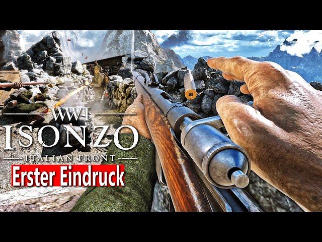 TAKTISCHER EGOSHOOTER im ERSTEN WELTKRIEG - ERSTER EINDRUCK im FIRSTPERSON SHOOTER - ISONZO