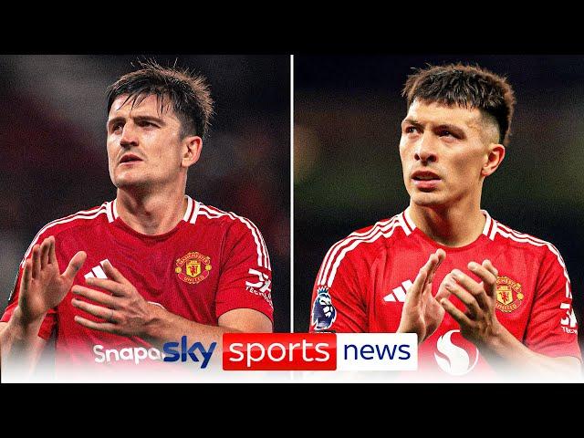 Harry Maguire and Lisandro Martinez return to Man United training