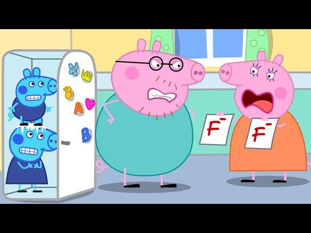 Peppa Pig and George Pig in the Fridge? | Peppa Pig Funny Animation