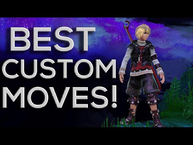 Shulk's Best Custom Moves in Smash 4!