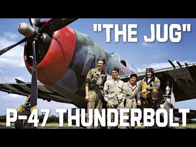 Republic P 47 Thunderbolt: Fighter, Bomber, And WWII Escort Aircraft | Restored & Upscaled Film