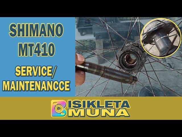 How to Service | Maintain | Disassemble Shimano MT410 Rear Hub│ Bisikleta Muna