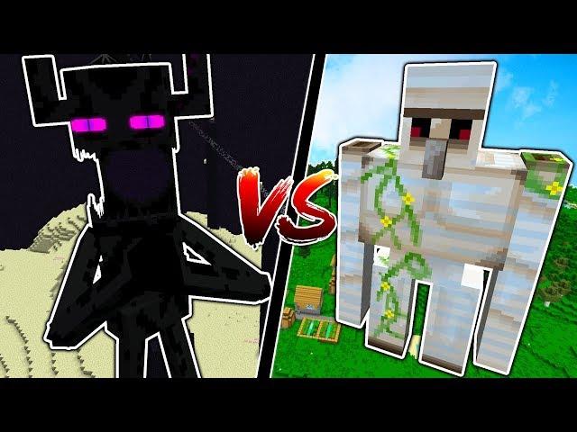 MINECRAFT TITANS vs BIGGEST MINECRAFT BOSSES!!