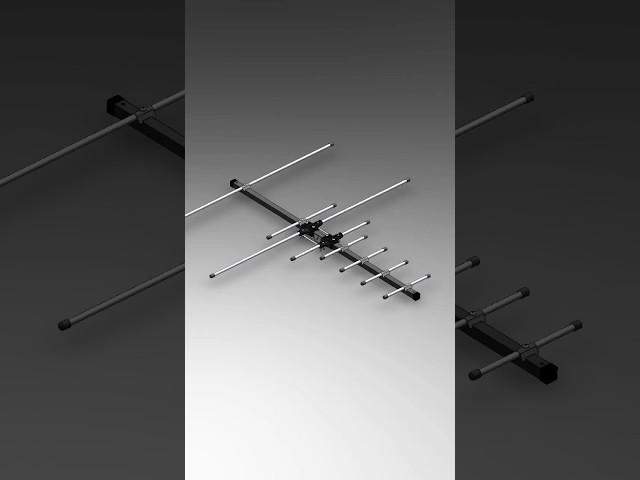 Channel Master | Pro-Model Professional-grade outdoor TV antenna #channelmaster #solidworks