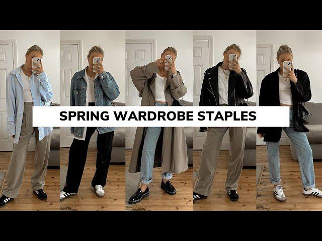 10 SPRING WARDROBE ESSENTIALS 2023 / 10 Spring Outfit Ideas / Sinead Crowe