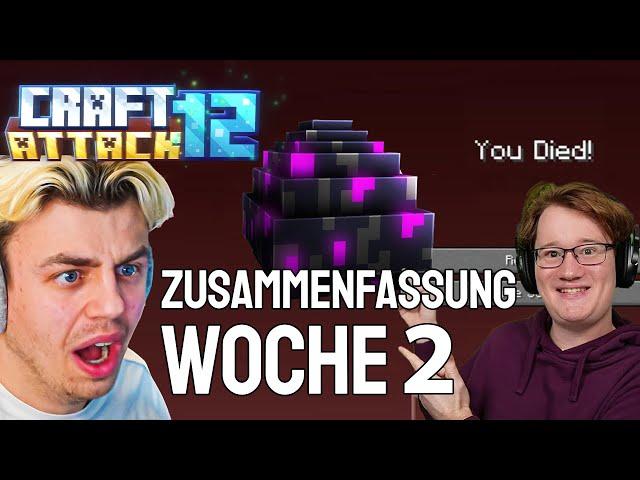 Craft Attack 12 Komplette Woche 2 ZUSAMMENFASSUNG - Jeder Teilnehmer Urutox