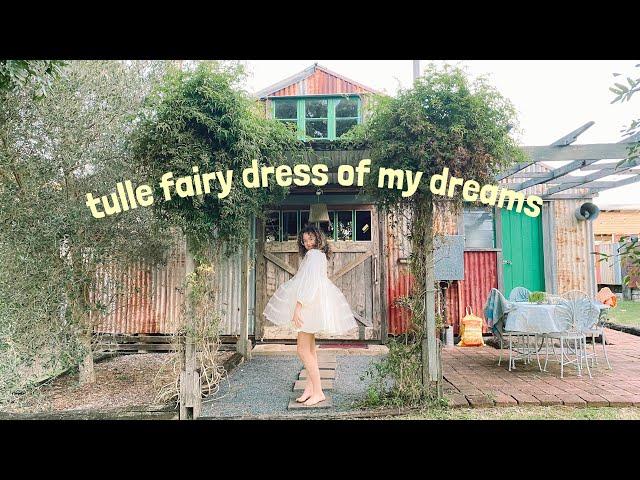 how to make a super gathered tulle fairy dress (tutorial!)