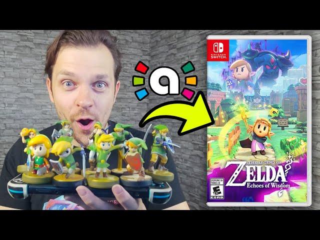 SECRET OUTFITS?! Scanning ALL 28 ZELDA AMIIBO in Echoes of Wisdom!