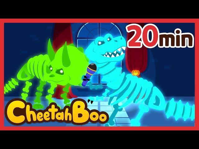 Let's Decorate dinosaur fossils | Best Dinosaur song | Nursery rhymes | Kids song #Cheetahboo