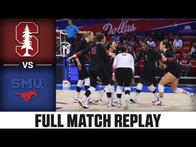 Stanford vs. SMU Full Match Replay | 2024 ACC Volleyball