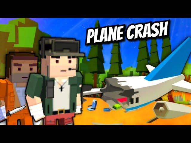 Surviving The Plane Crash | Simple Sandbox 2