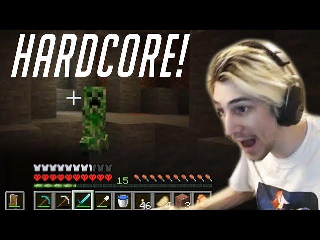 xQc Grinds Minecraft Hardcore (Best Player POV) | xQcOW