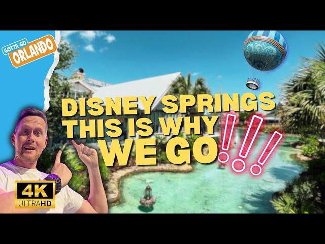 2024 Disney Springs Guide & Tour all you need to know!