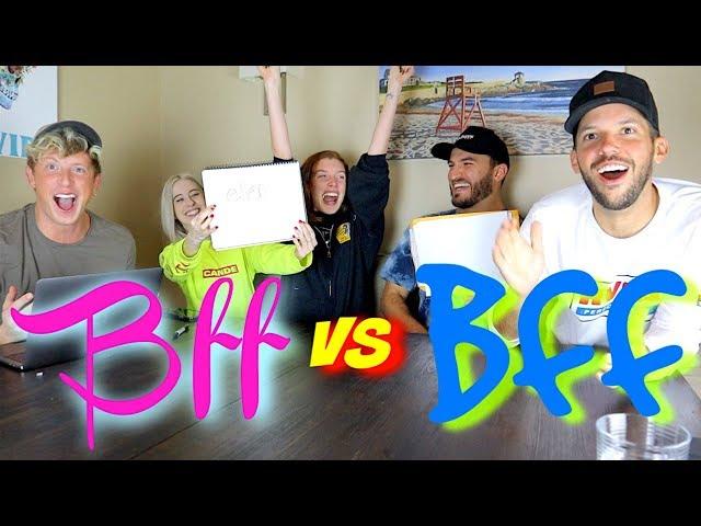 VLOG SQUAD BEST FRIEND TAG!! (Zane and Heath VS Carly and Erin)