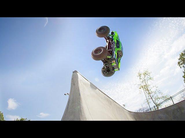 @Traxxas X-Maxx Shreds SoCal Skate Park