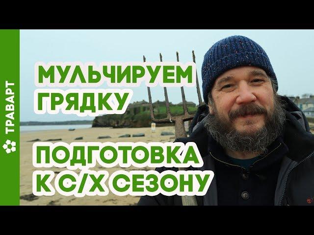 Мульчируем грядку морскими водорослями Природное земледеле Органическое удобрения ТРАВАРТ