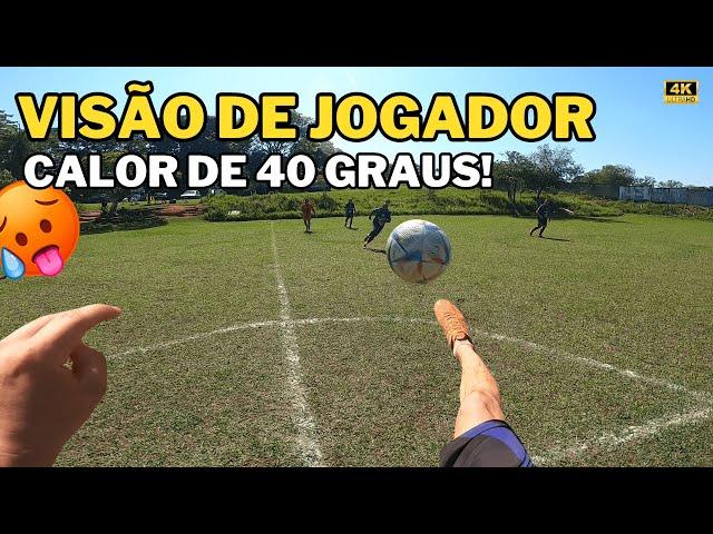 VISÃO DE UM JOGADOR DE FUTEBOL, JOGUEI DE VOLANTE PELA PRIMEIRA VEZ