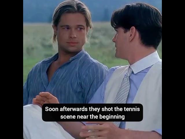 Brad Pitt Was Actually Hit in LEGENDS OF THE FALL... - #shorts #short