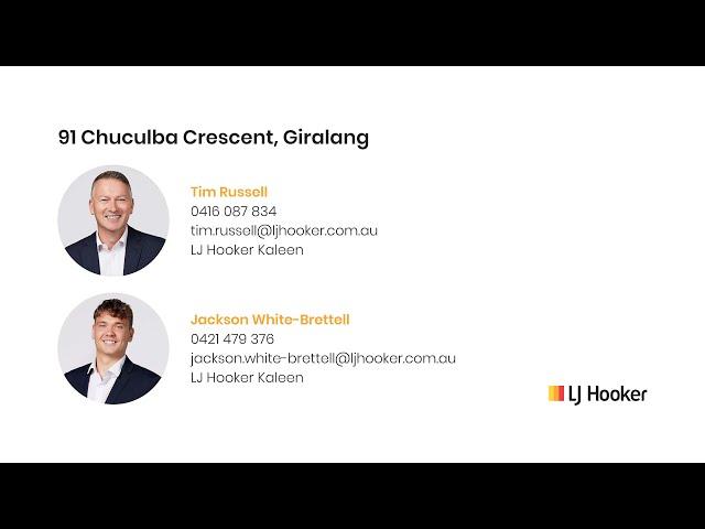 91 Chuculba Crescent, Giralang