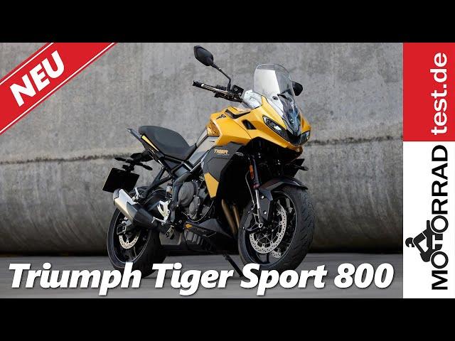 Triumph Tiger Sport 800 | Neues Cross-Over Bike für 2025