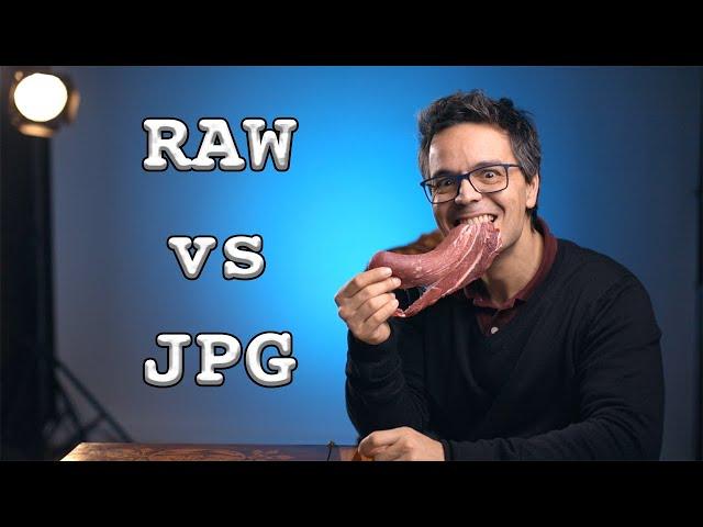 Descubre la DIFERENCIA entre las fotos en RAW vs JPG. APRENDER FOTOGRAFÍA DESDE CERO.