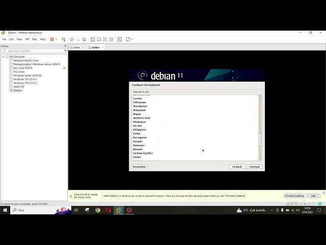 DEBIAN KURULUM 2023