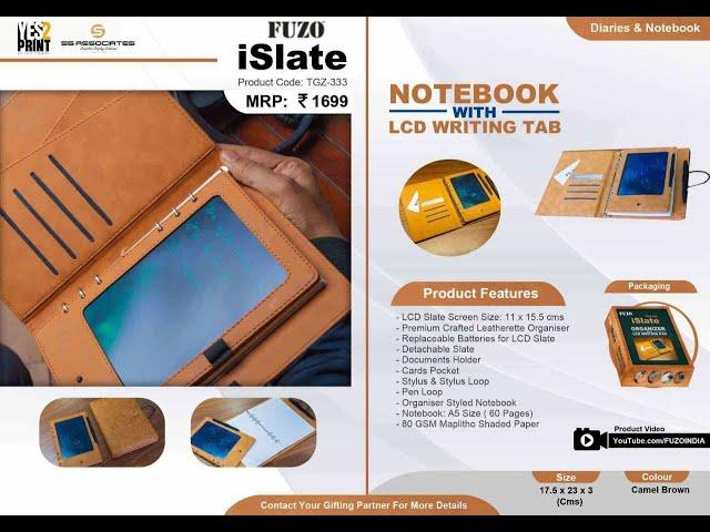 Premium Leather Organiser | Corporate Gifts | Yes2Print | SS Associates | Coimbatore