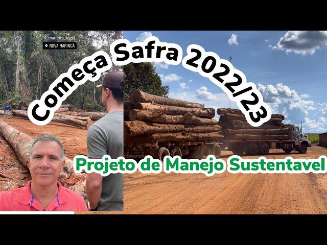 Começa Safra Projeto de Manejo Sustentavel 2022/23.