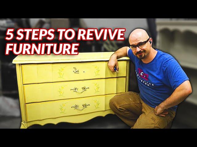 How to Restore Furniture in 5 Steps